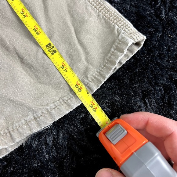 wrangler riggs cream carpenter pants no tag see measurements - Picture 5 of 5